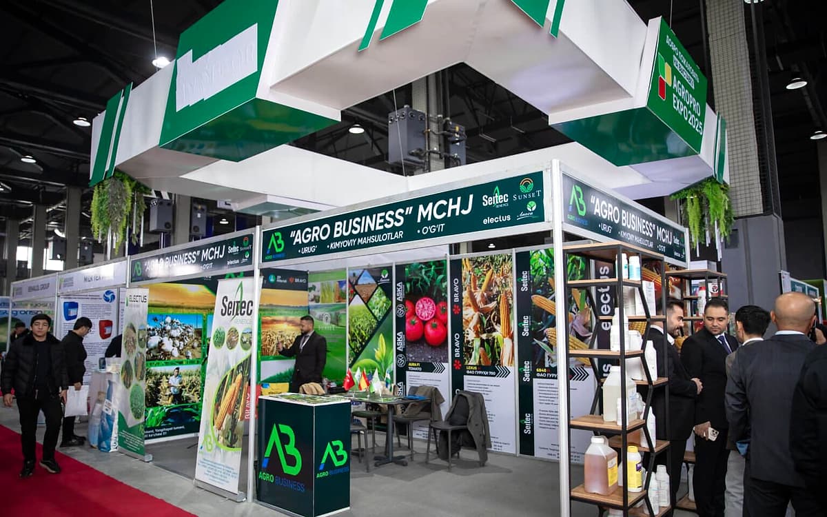 An exhibitor stand